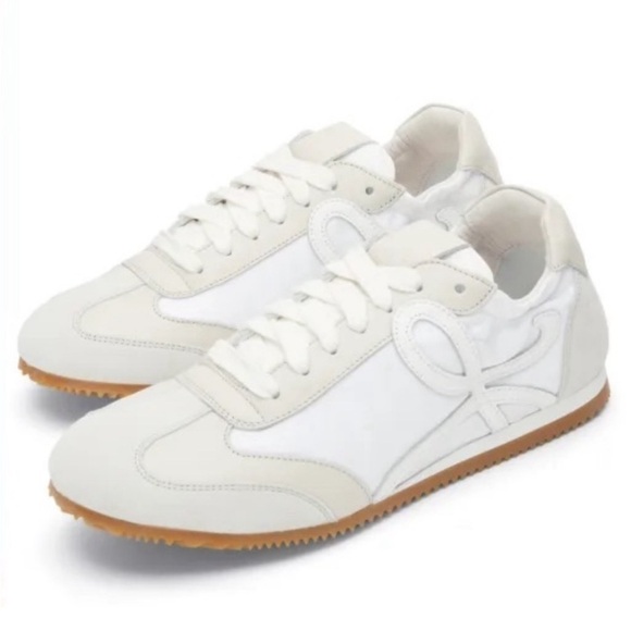 Loewe Ballerina Runner Sneaker | White & Beige | Like New - Picture 4 of 5